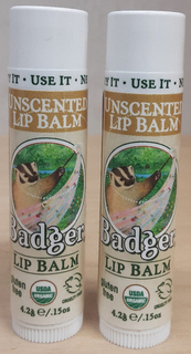 Lip Balm - Unscented (Badger)